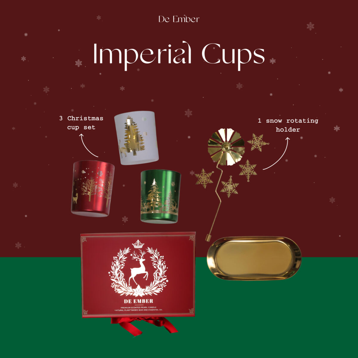 Combo Imperial Cups & Snow rotator